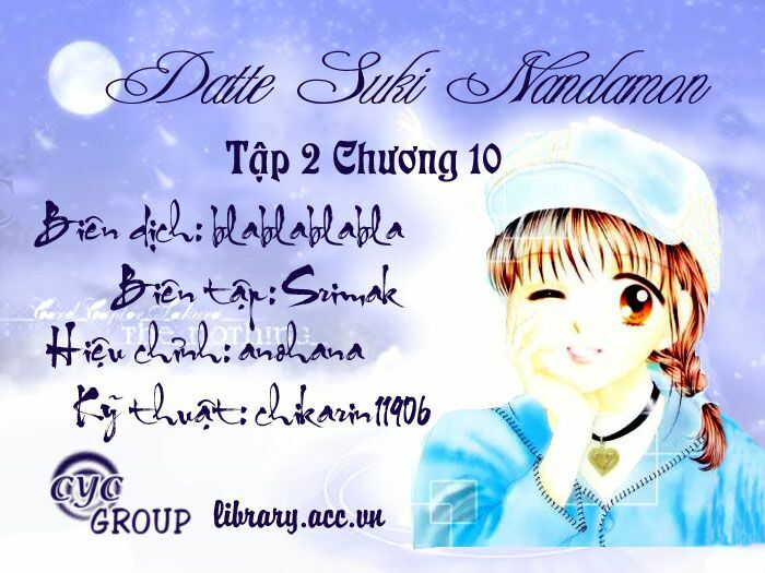 Datte Suki Nan Damon: Chapter 10