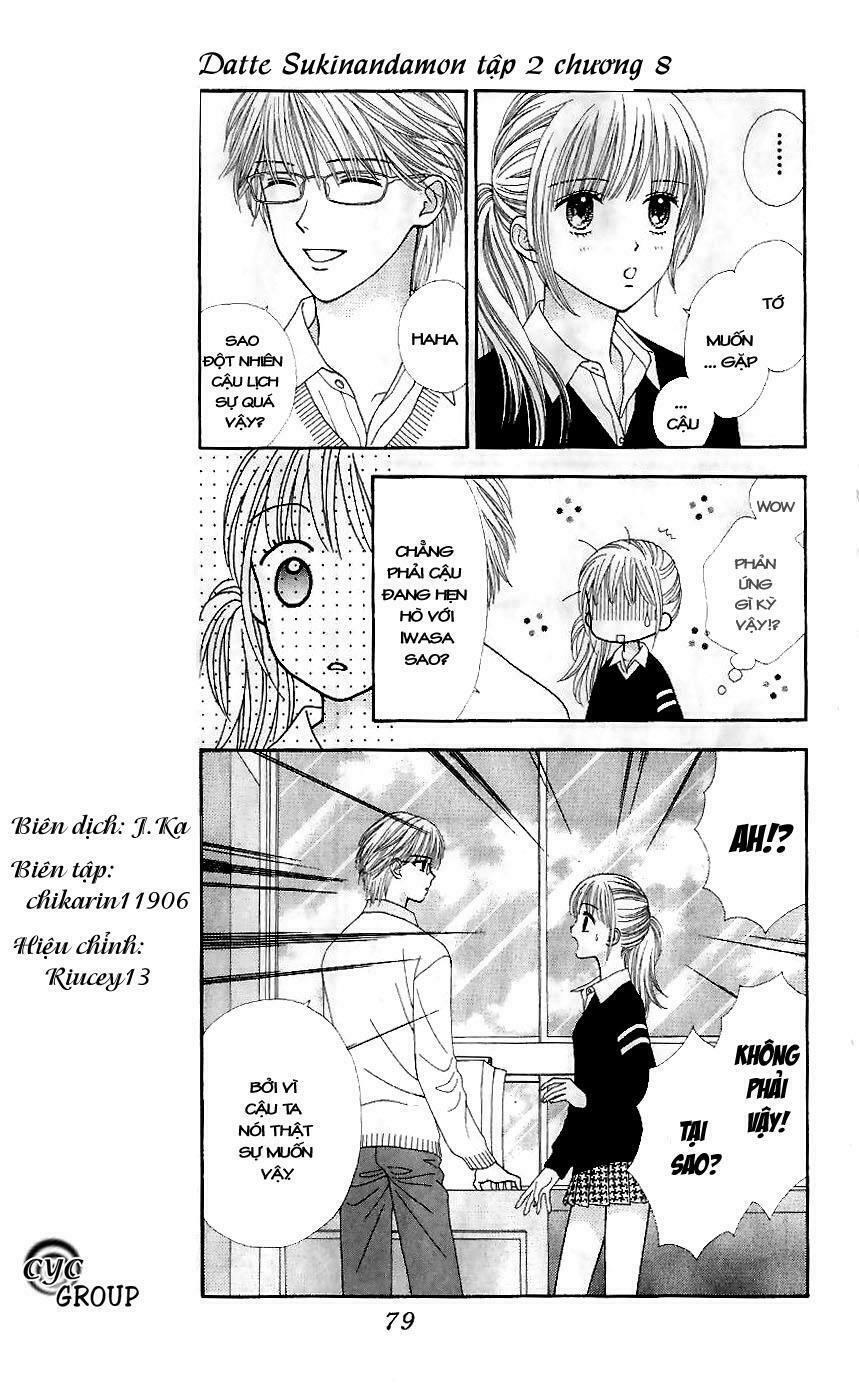Datte Suki Nan Damon: Chapter 8