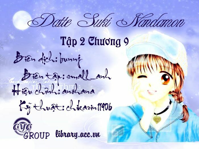 Datte Suki Nan Damon: Chapter 9
