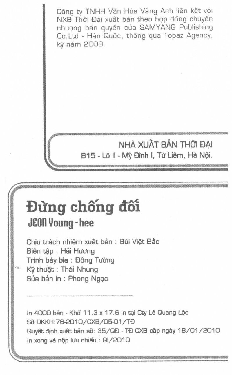Đừng Chống Đối: Chapter 5