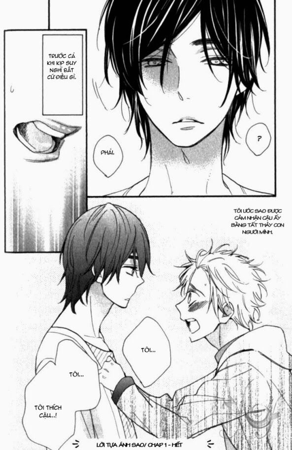 Lời Tựa ánh Sao: Chapter 1