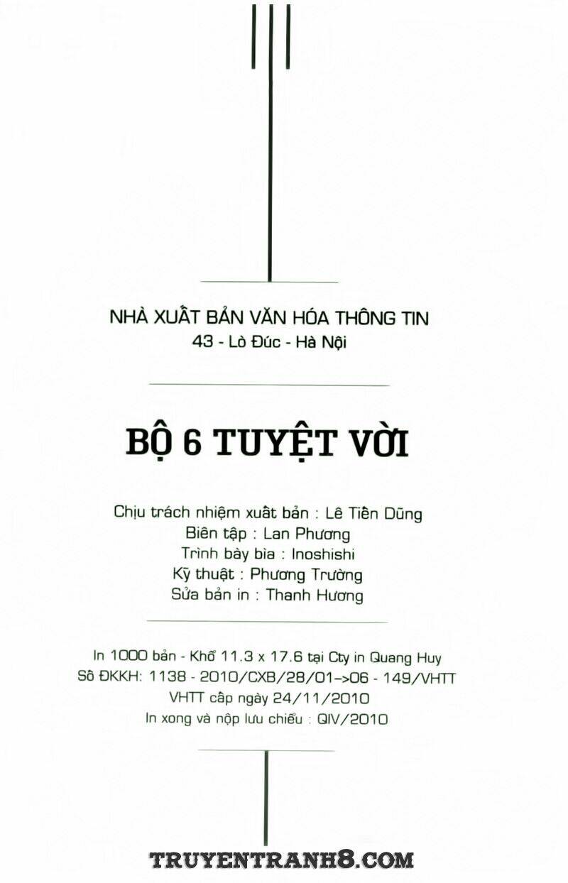 Cool Six - Bộ 6 Tuyệt Vời: Chapter 6