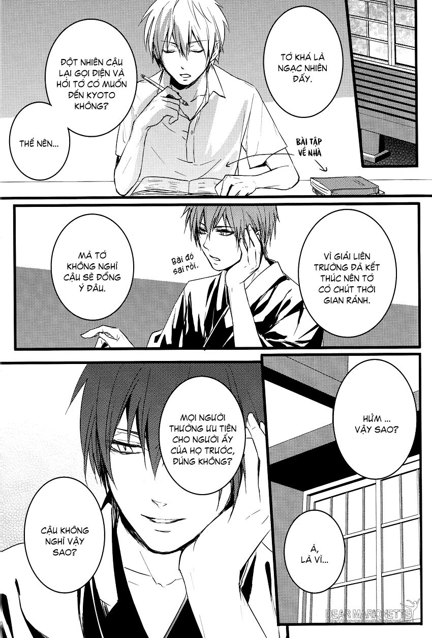 Kuroko – Tuyển thủ vô hình: Slow Down: Chapter 1: Oneshot