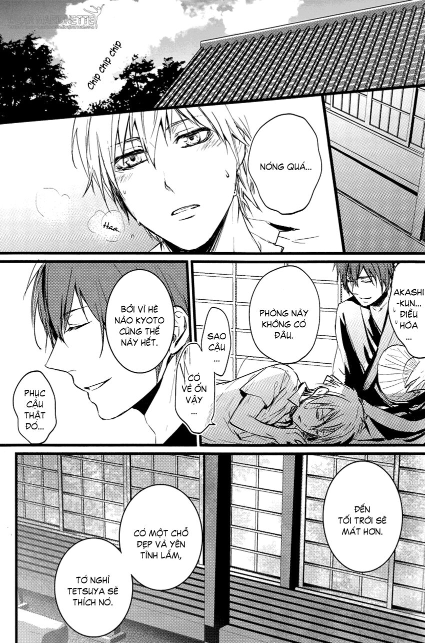 Kuroko – Tuyển thủ vô hình: Slow Down: Chapter 1: Oneshot
