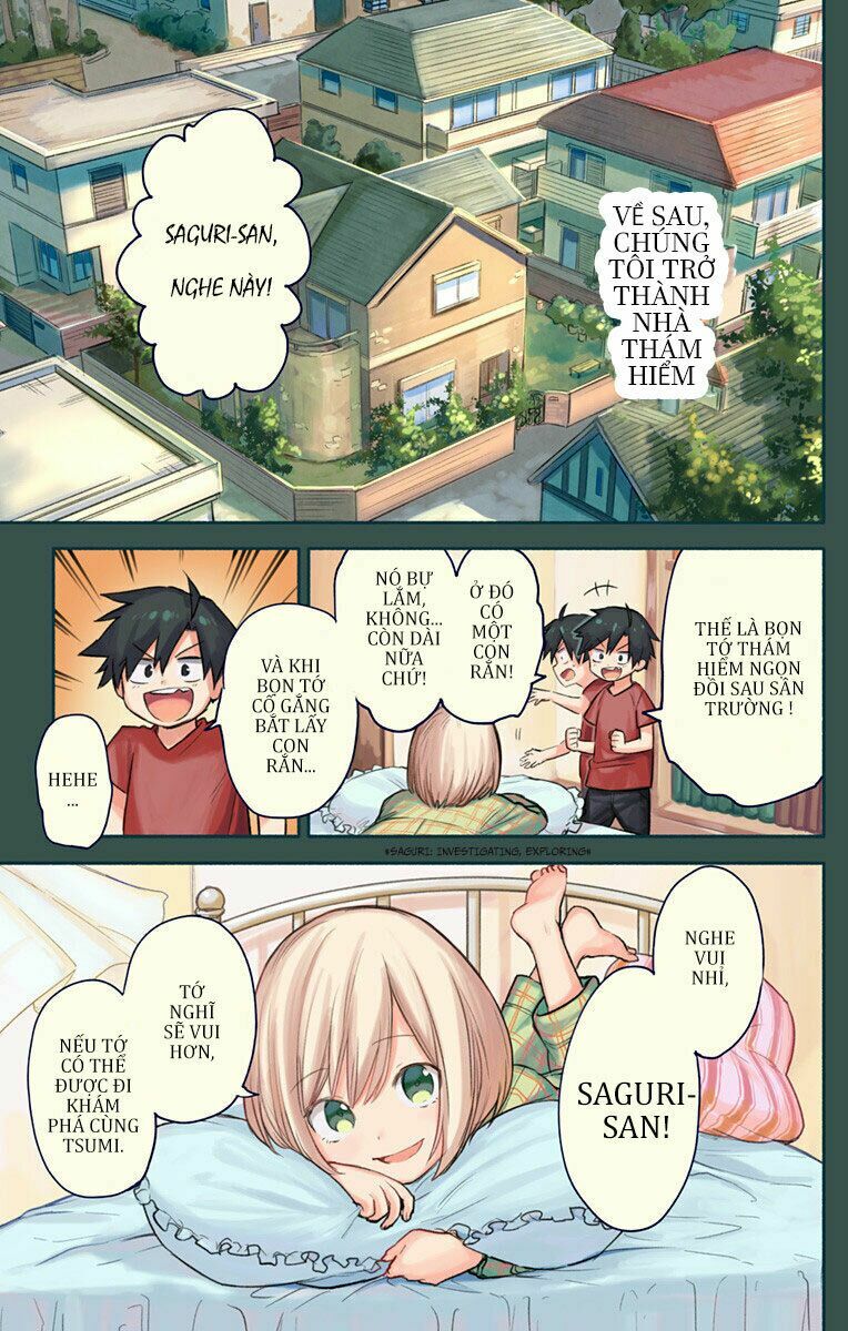 Saguri-san Tankentai: Chapter 1