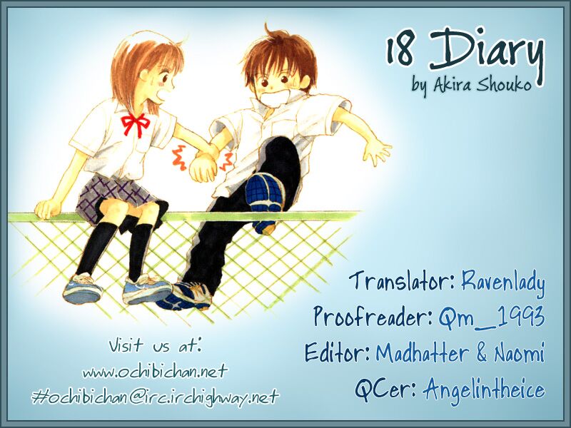 18 Diary: Chapter 2