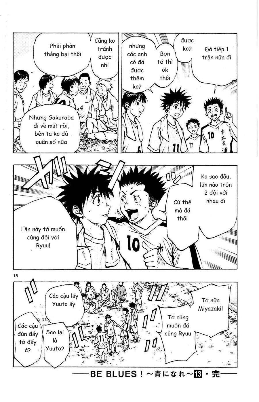 Be Blues! - Ao Ni Nare: Chapter 127
