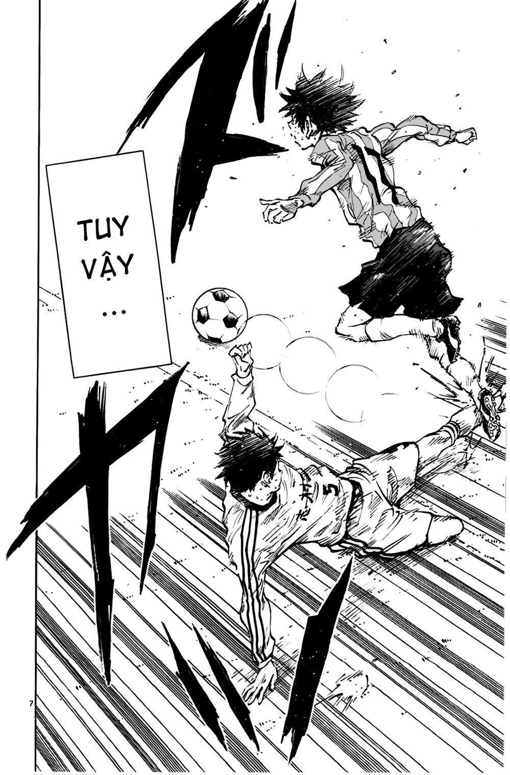 Be Blues! - Ao Ni Nare: Chapter 23: Kỹ năng ngoặt bóng bó vào trong!