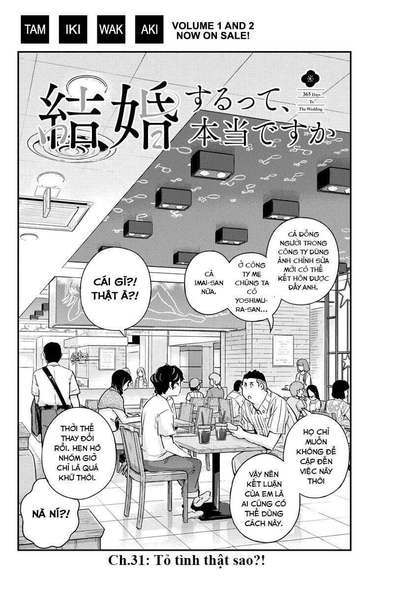 365 Ngày Cho Đến Lúc 2 Ta Kết Hôn: Chapter 31