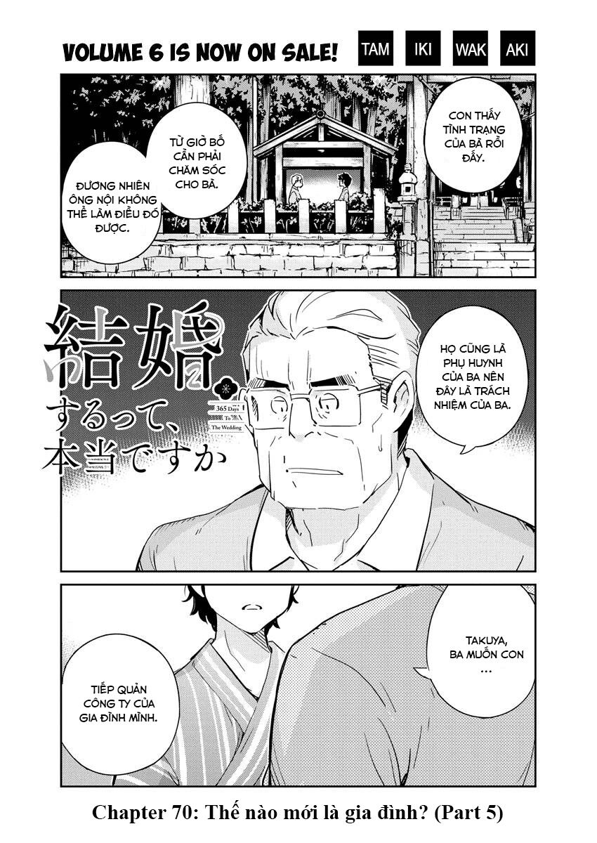 365 Ngày Cho Đến Lúc 2 Ta Kết Hôn: Chapter 70