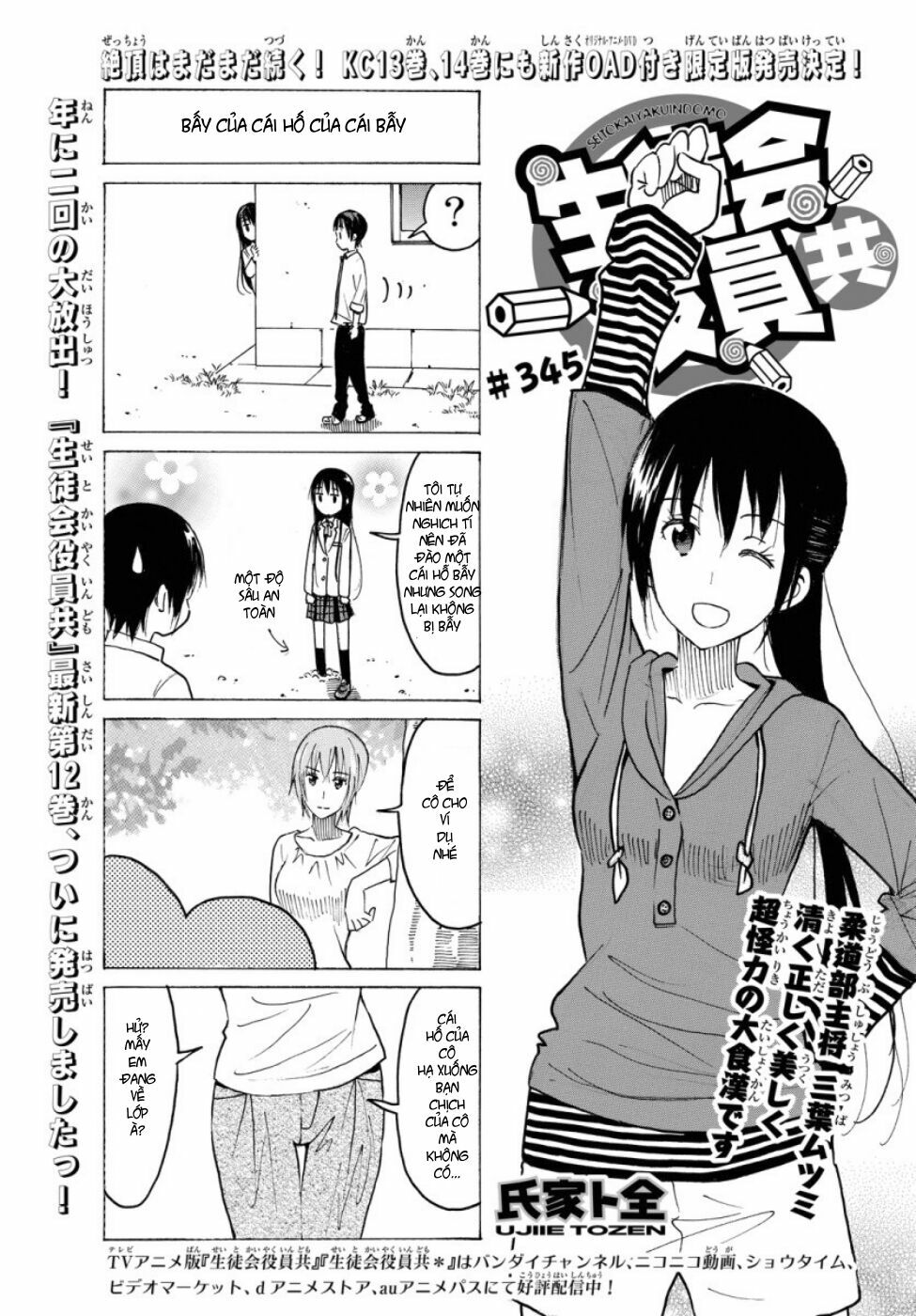 Seitokai Yakuindomo: Chapter 345