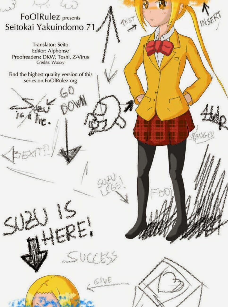 Seitokai Yakuindomo: Chapter 71