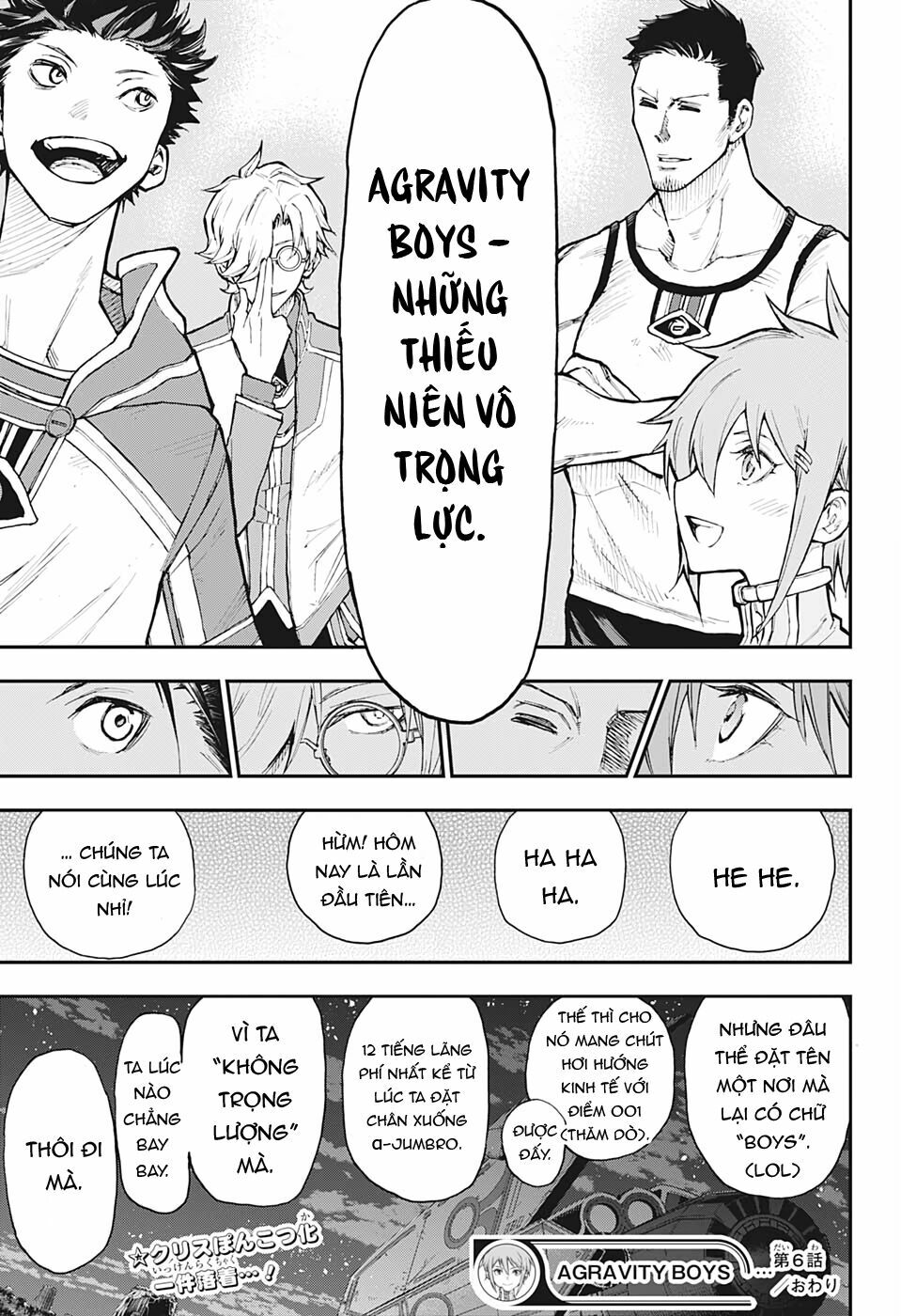Sống Sót Ngoài Không Gian: Chapter 6