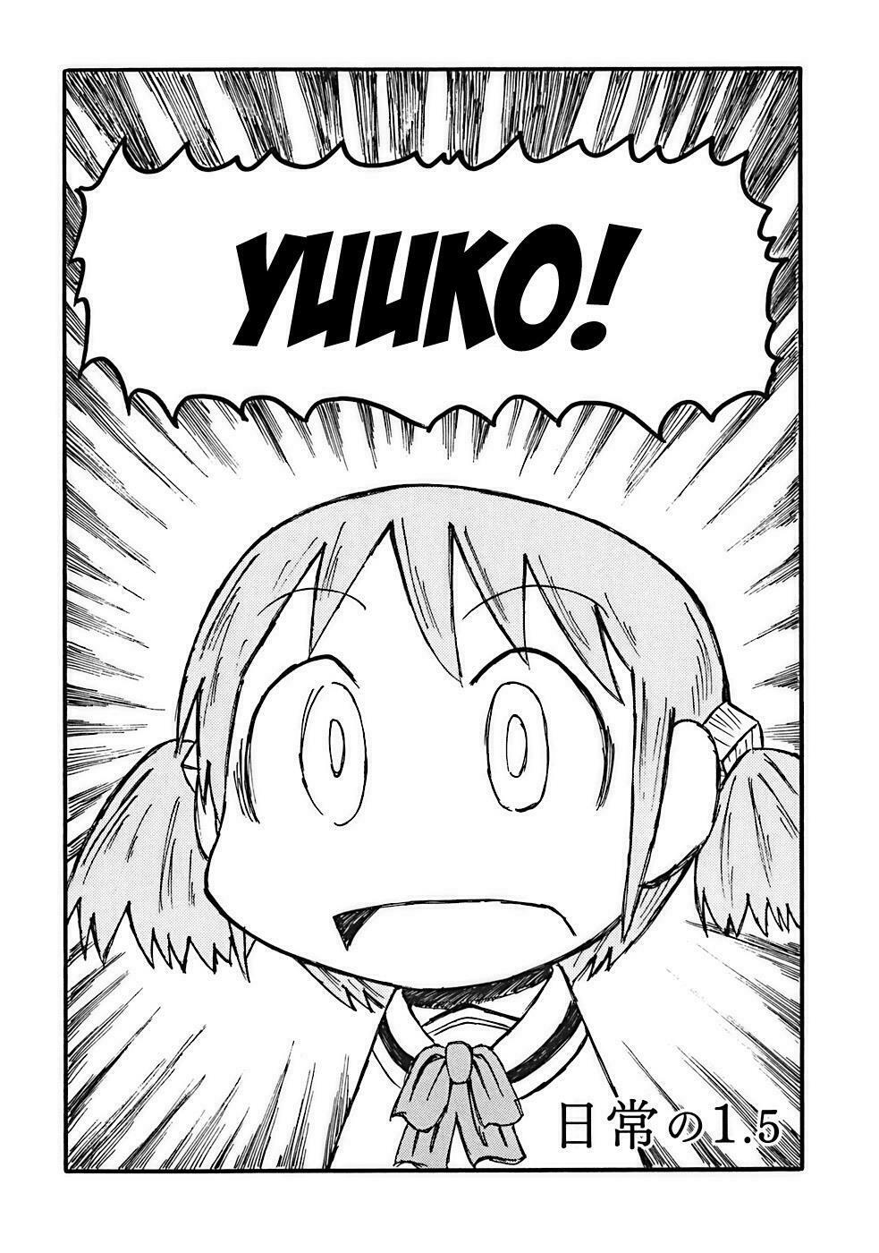 Nichijou: Chapter 1