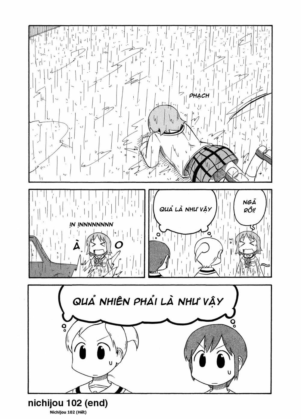 Nichijou: Chapter 102