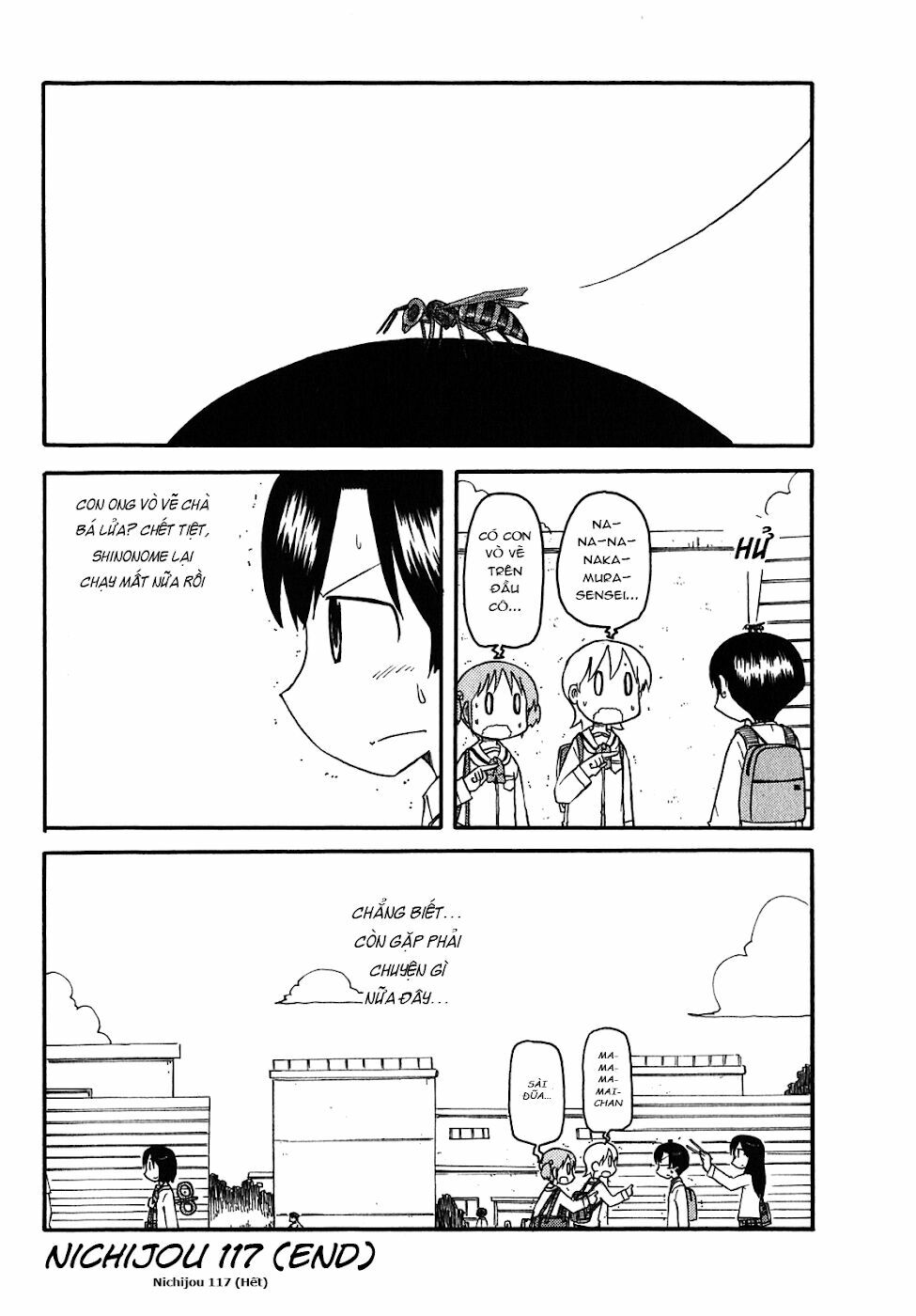 Nichijou: Chapter 117