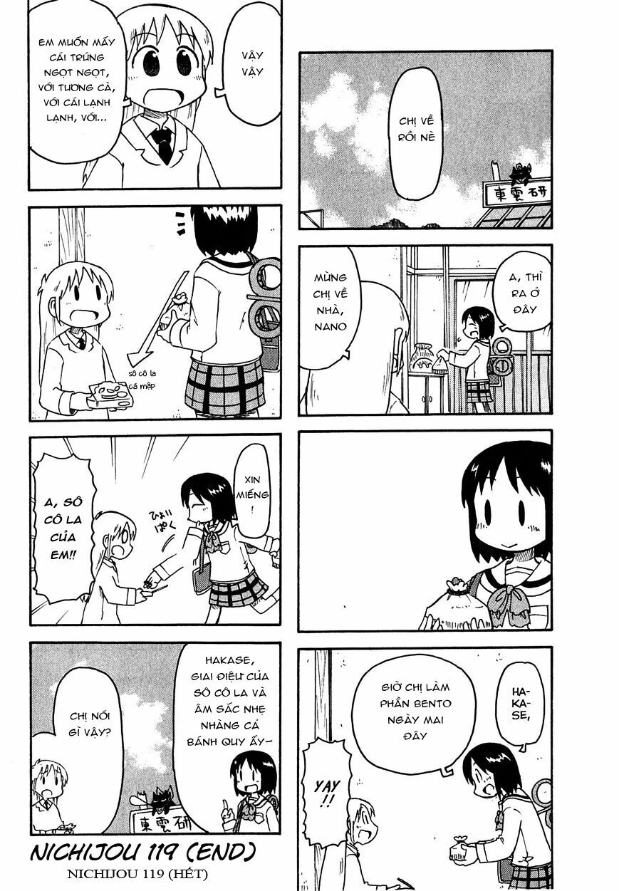 Nichijou: Chapter 119