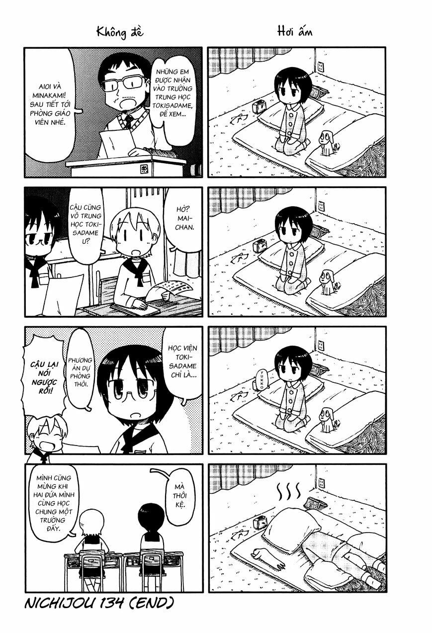 Nichijou: Chapter 134