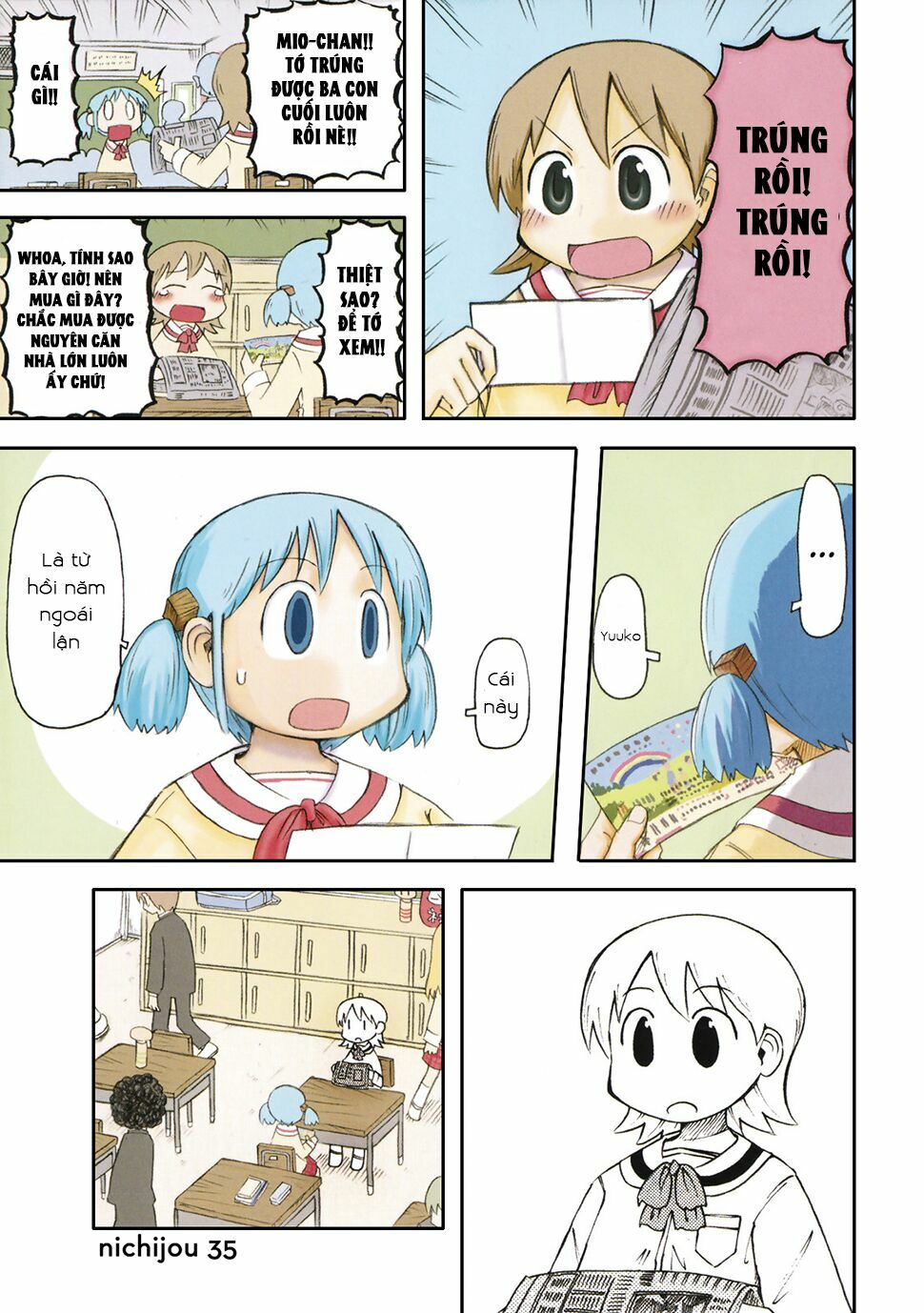 Nichijou: Chapter 35