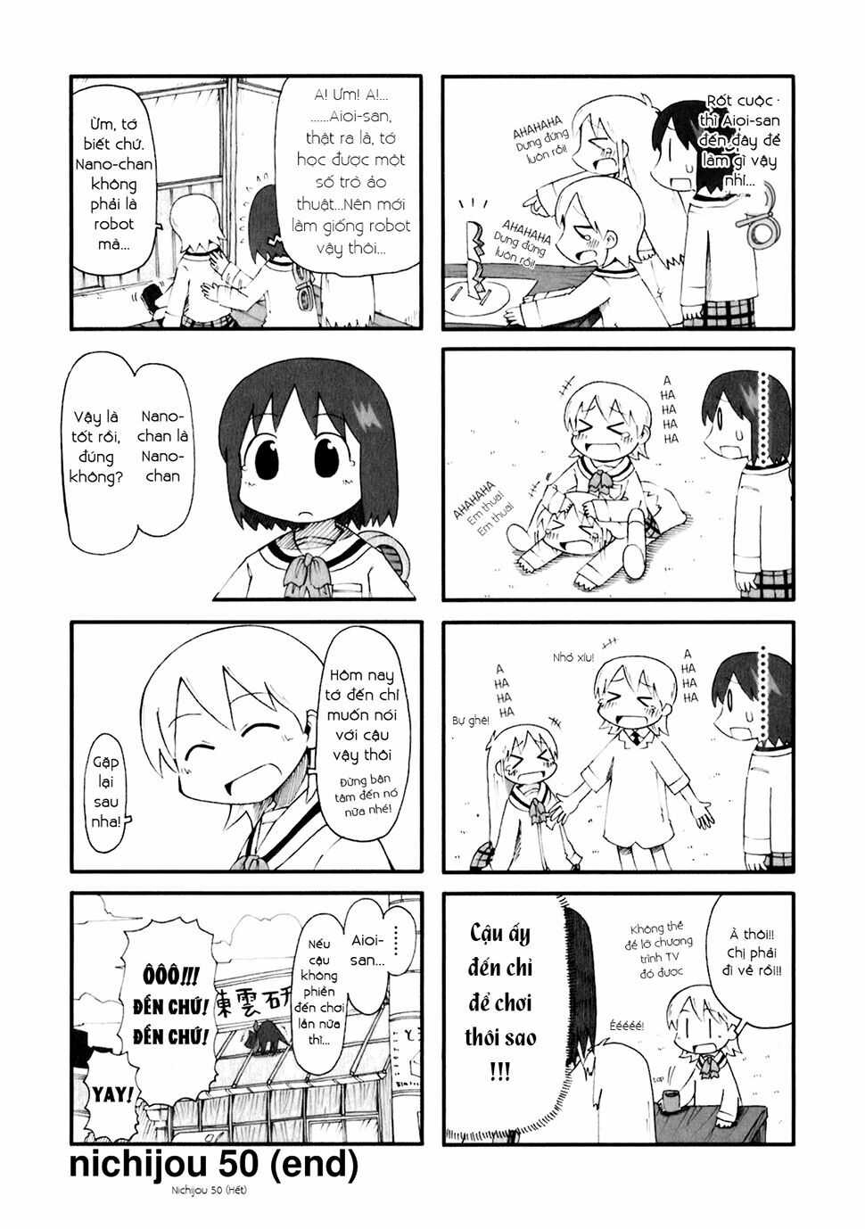 Nichijou: Chapter 50