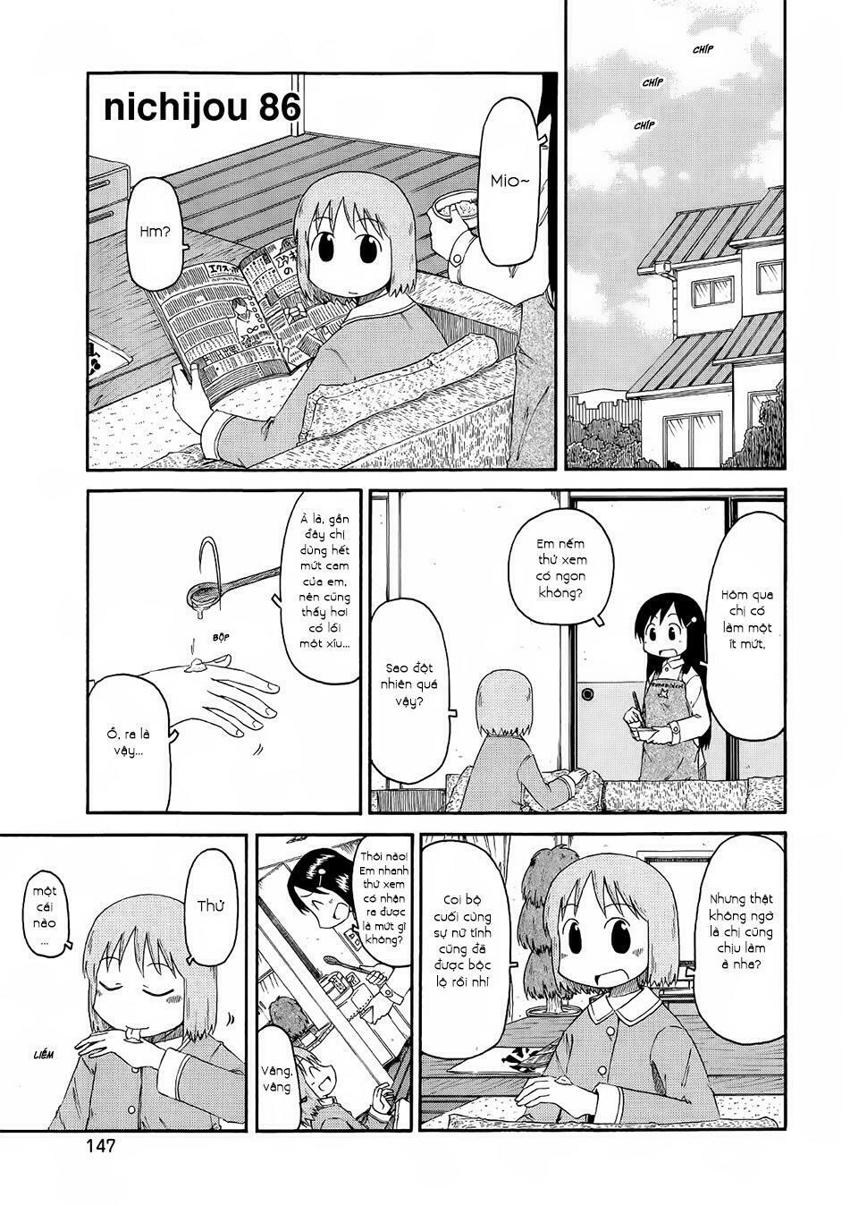 Nichijou: Chapter 86