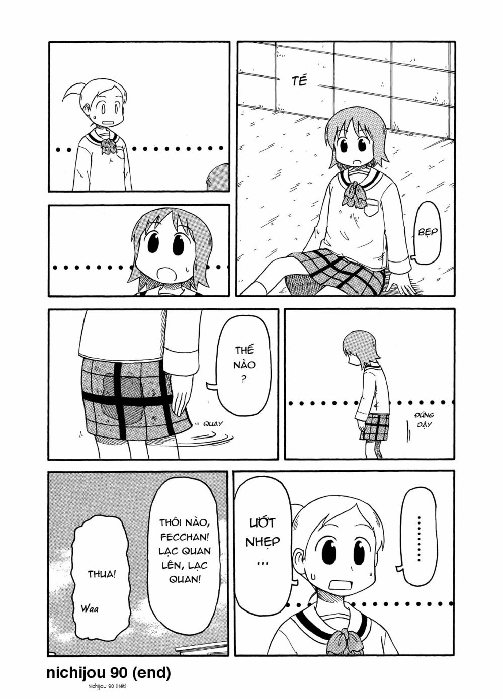 Nichijou: Chapter 90