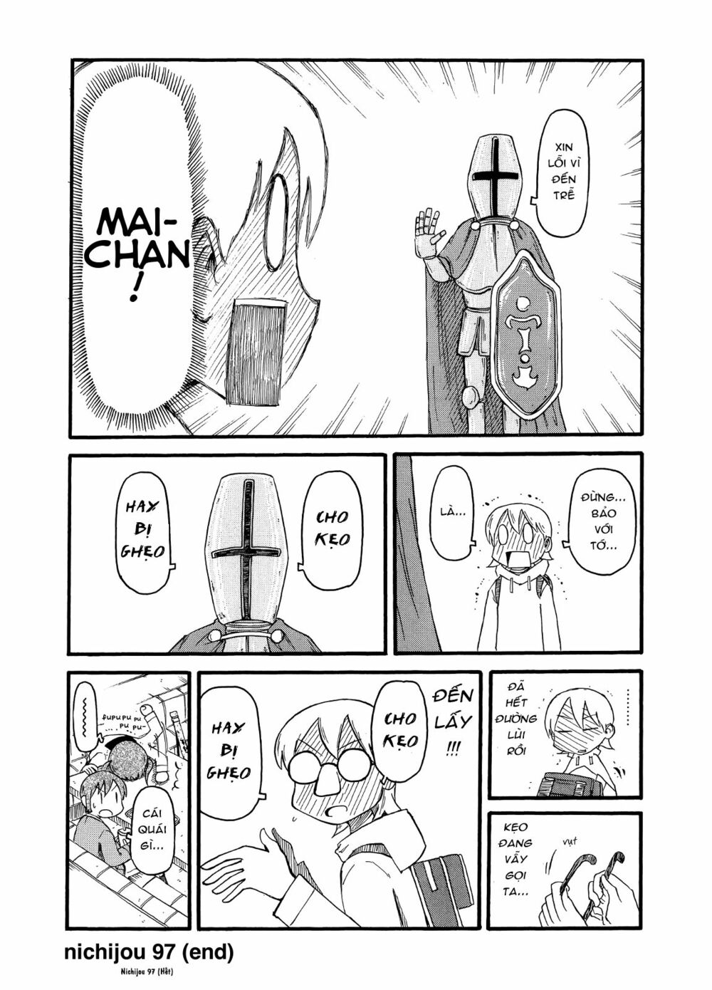 Nichijou: Chapter 97