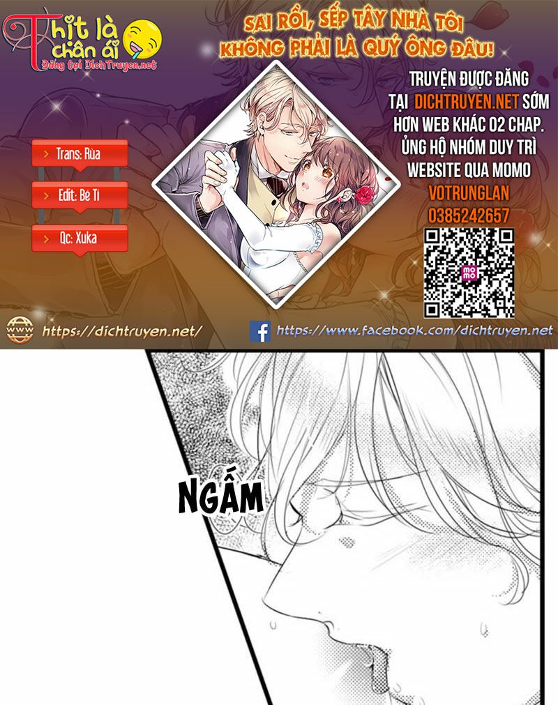 Sai rồi, sếp tây nhà tôi không phải là quý ông đâu!: Chapter 40