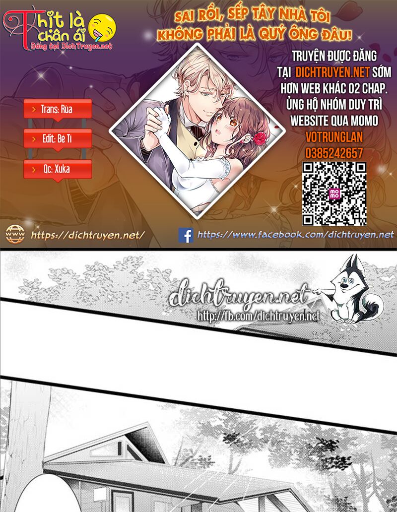 Sai rồi, sếp tây nhà tôi không phải là quý ông đâu!: Chapter 43
