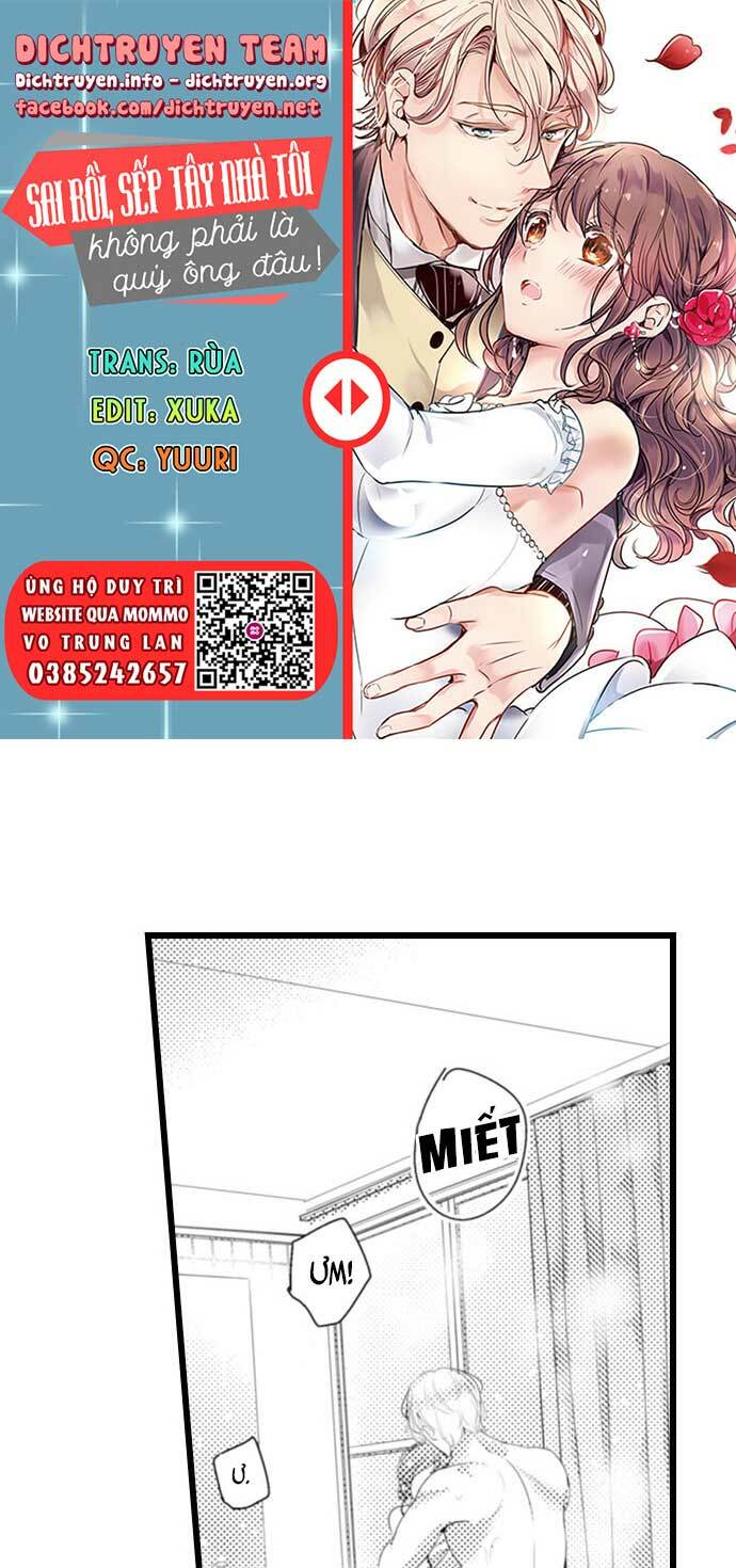 Sai rồi, sếp tây nhà tôi không phải là quý ông đâu!: Chapter 61