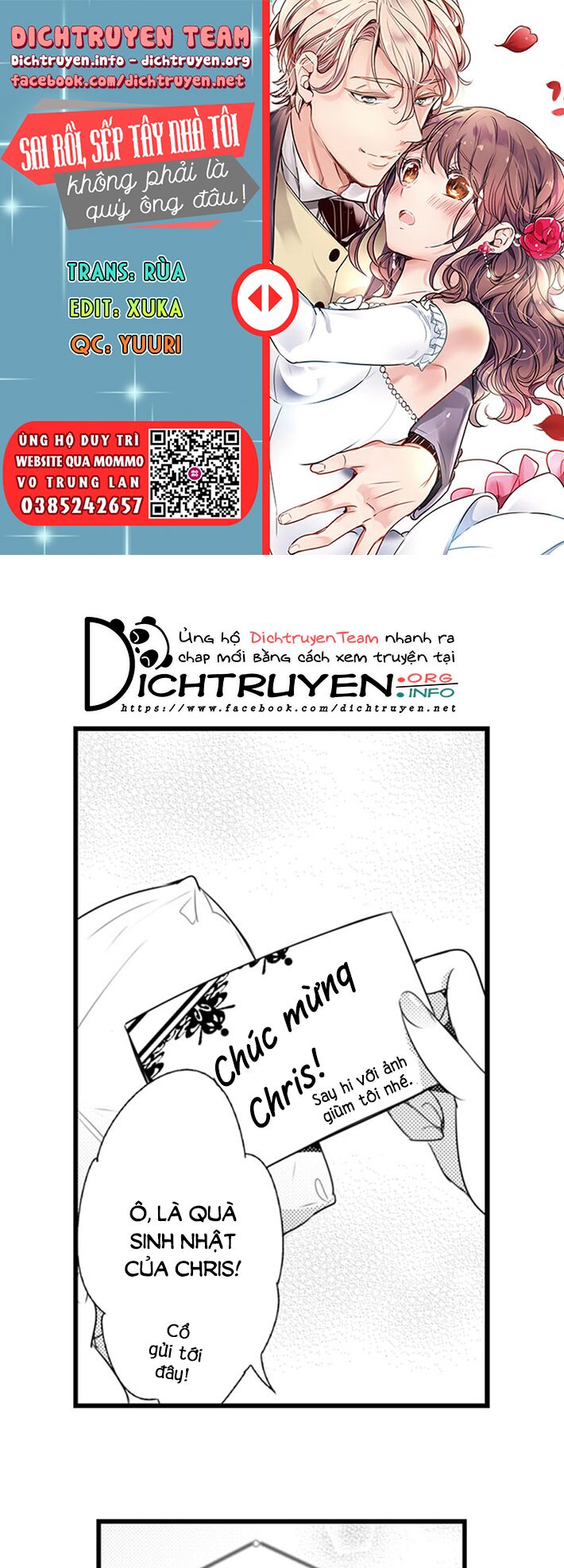 Sai rồi, sếp tây nhà tôi không phải là quý ông đâu!: Chapter 65