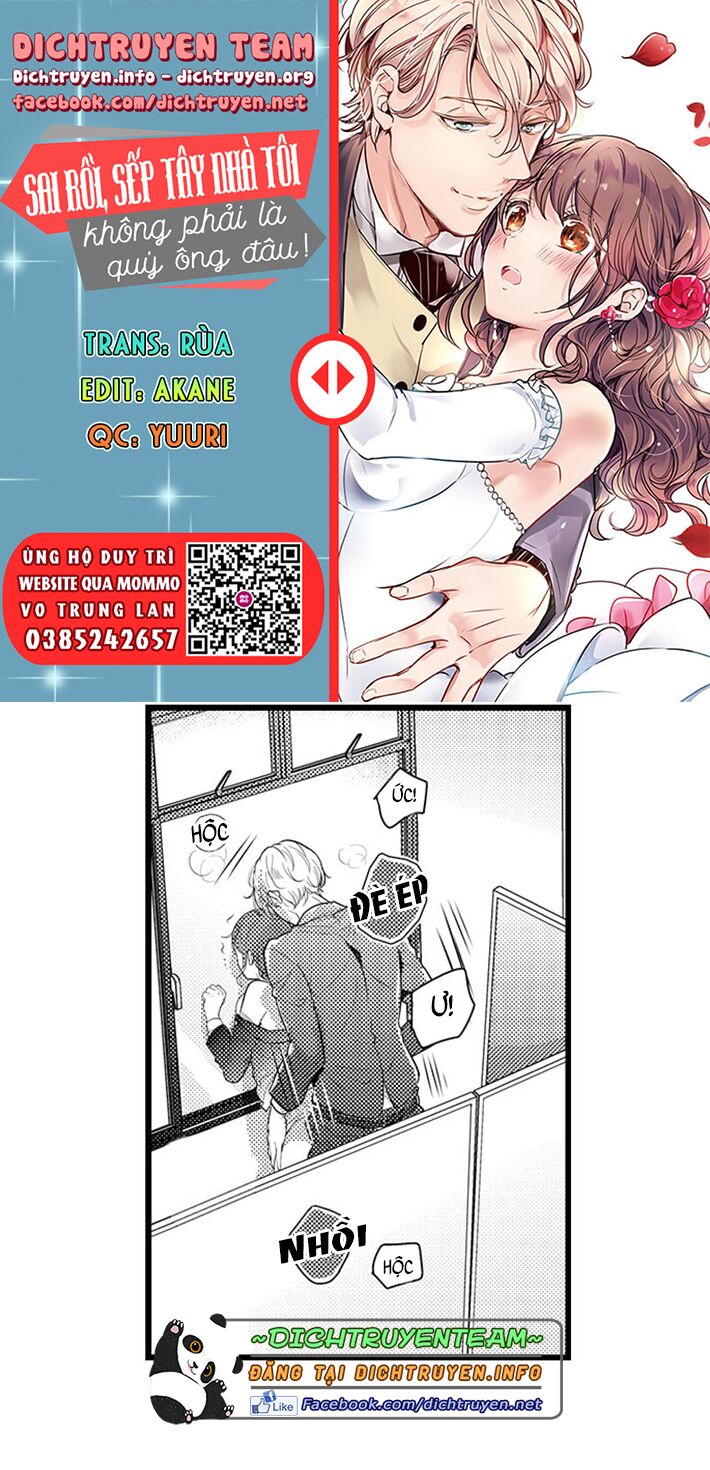 Sai rồi, sếp tây nhà tôi không phải là quý ông đâu!: Chapter 73
