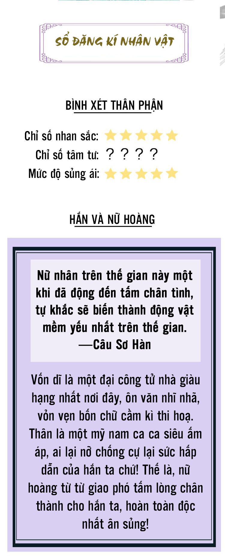 Vũ Phượng: Chapter 1
