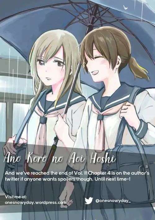 Ano Koro no Aoi Hoshi: Chapter 3
