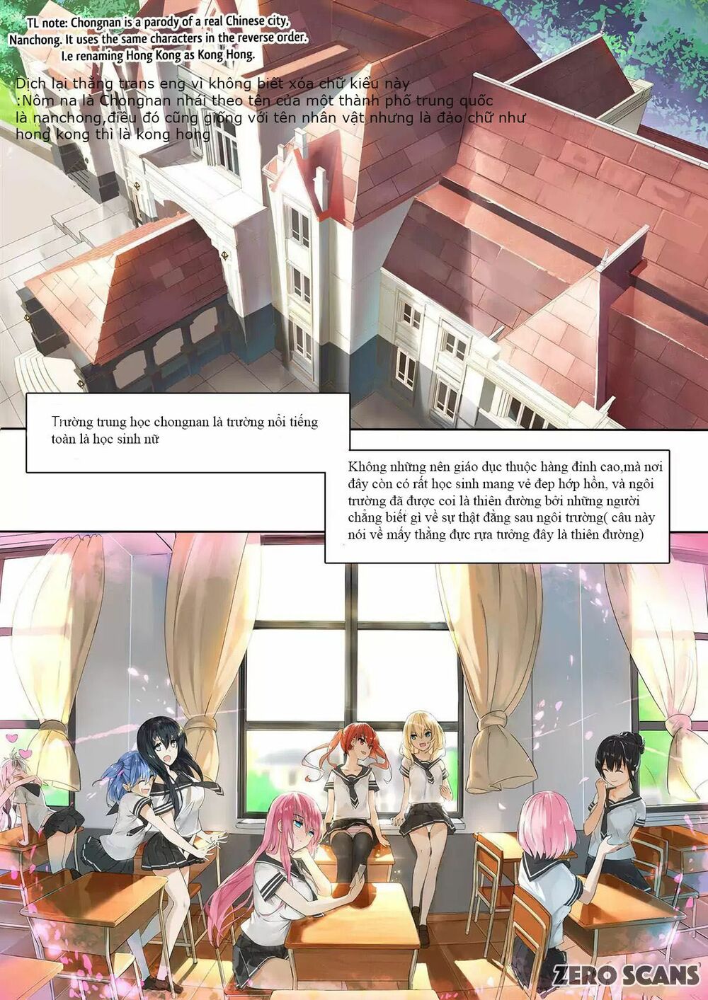 The Boy in the all-girls school: Chapter 1