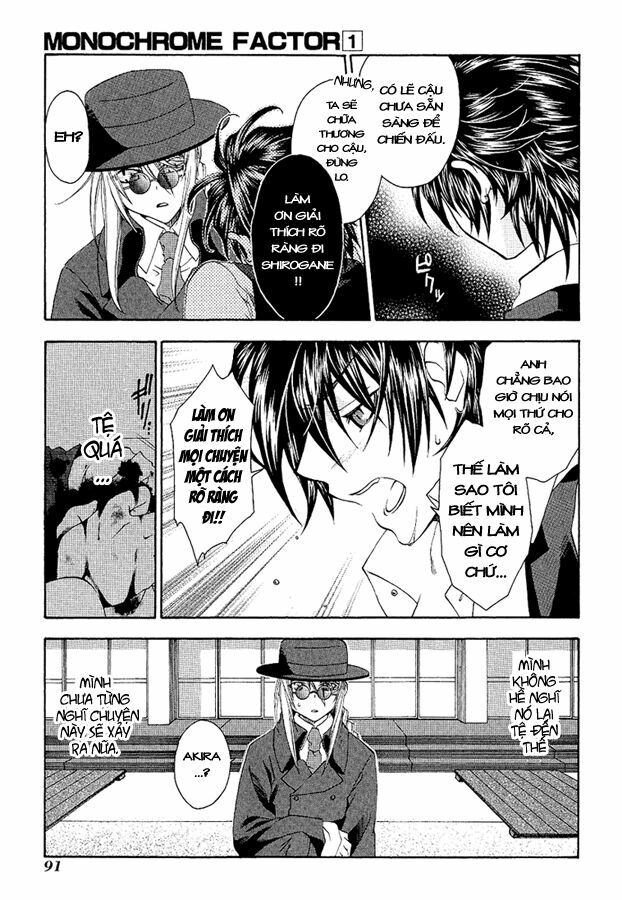 Monochrome Factor - Đại Chiến Bóng Tối: Chapter 2