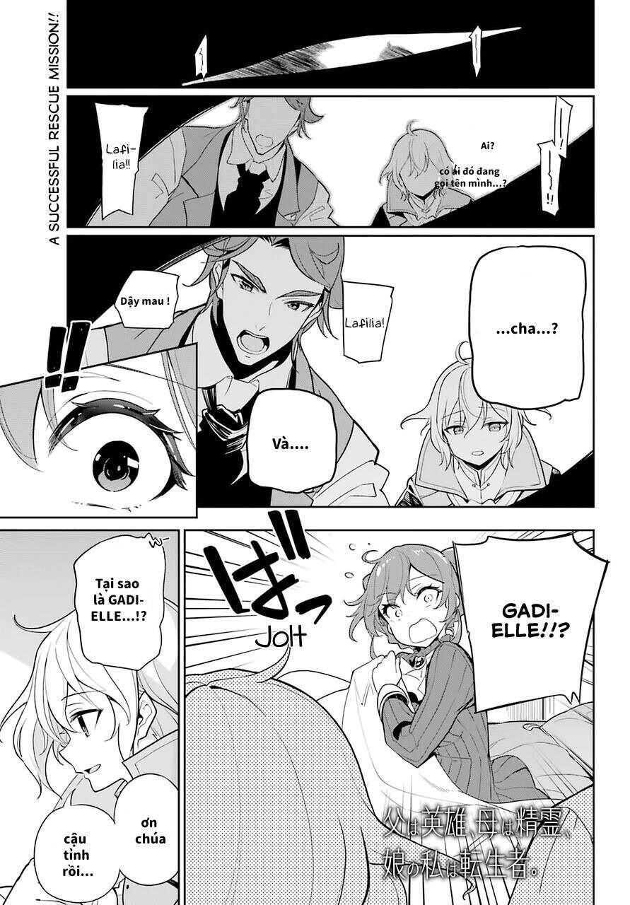 Chichi Wa Eiyuu, Haha Wa Seirei, Musume No Watashi Wa Tenseisha: Chapter 32.1