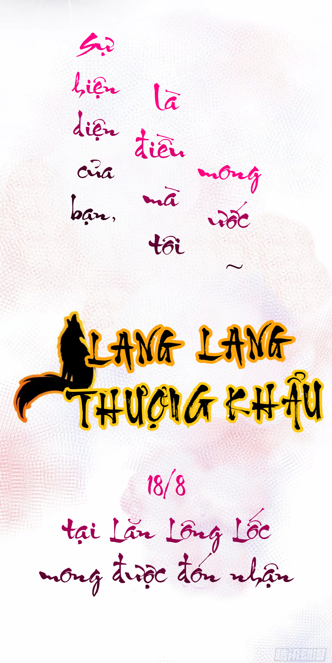 Lang Lang Thượng Khẩu: Chapter 0.5