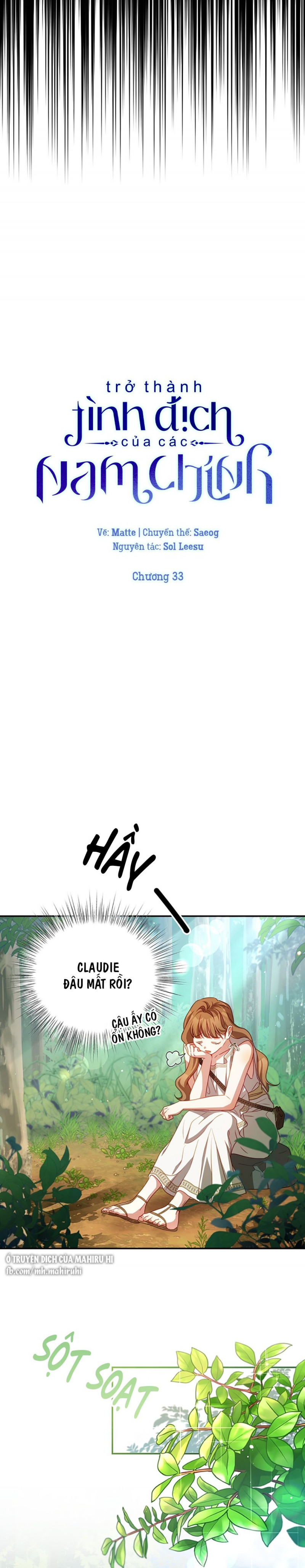 Trở Thành Tình Địch Của Nam Chính: Chapter 33