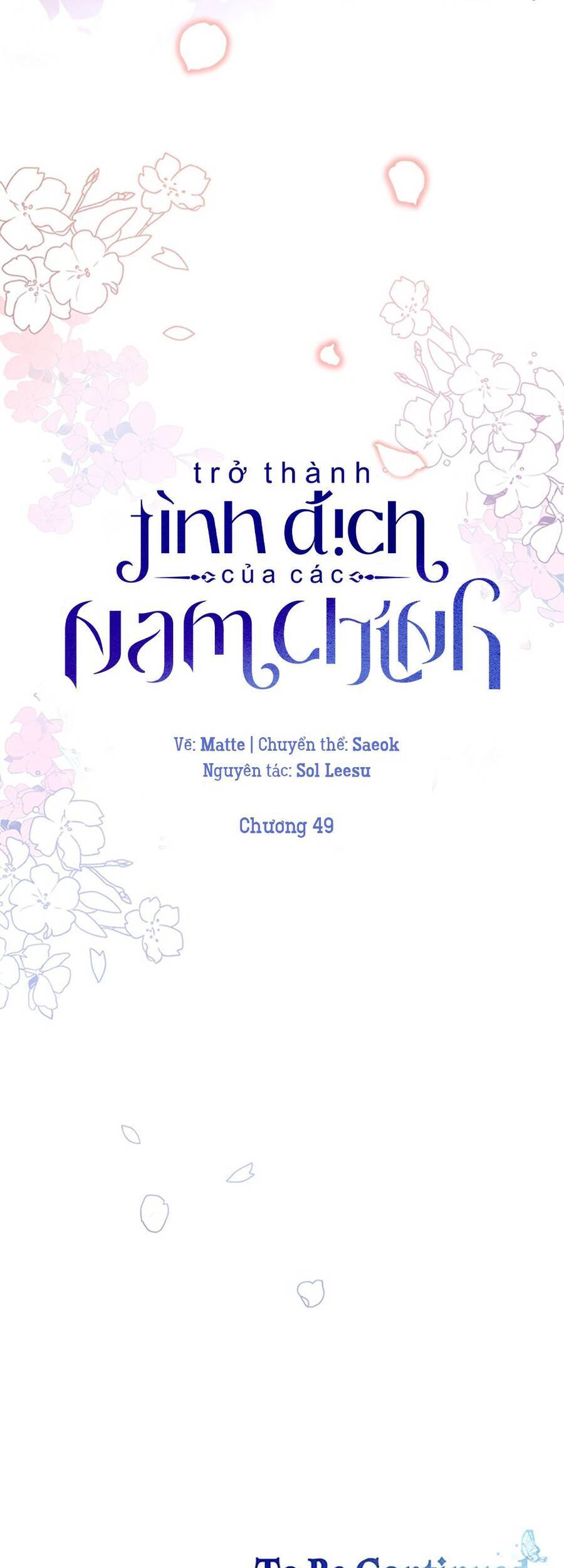 Trở Thành Tình Địch Của Nam Chính: Chapter 49