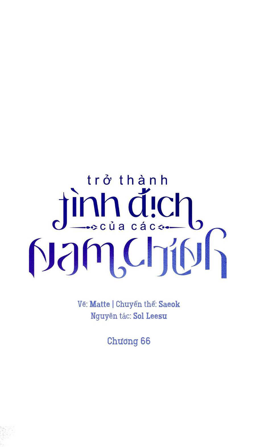 Trở Thành Tình Địch Của Nam Chính: Chapter 66