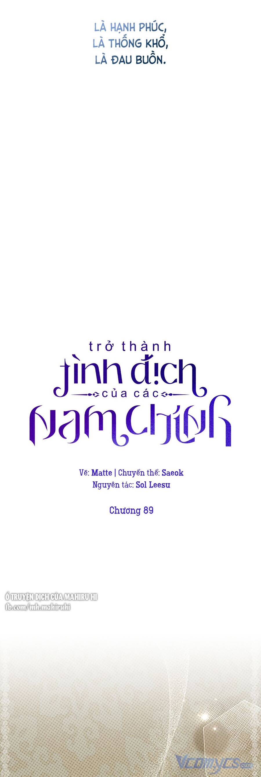 Trở Thành Tình Địch Của Nam Chính: Chapter 89