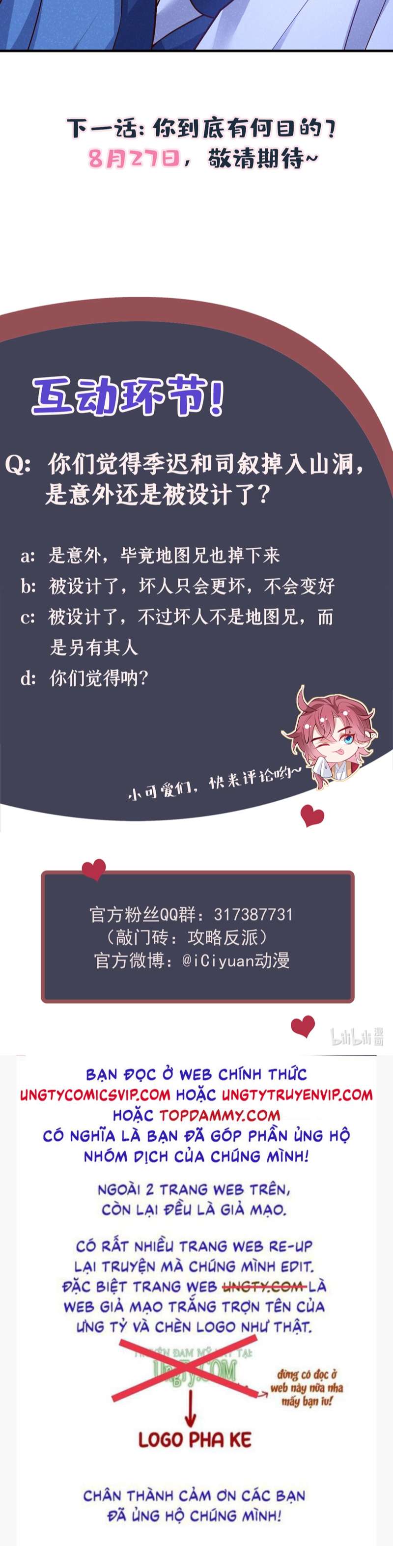 Hôm Nay Lại Lấy Mạng Công Lược Phản Diện: Chapter 55