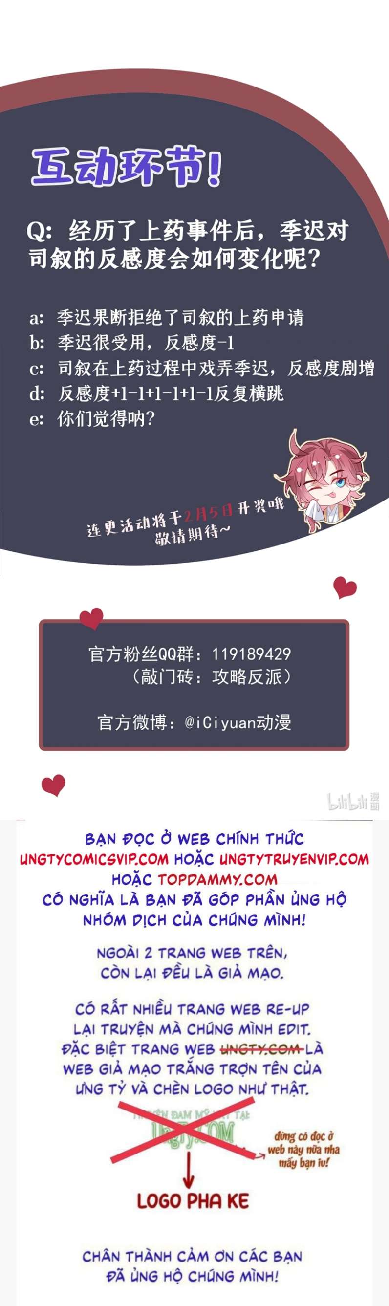 Hôm Nay Lại Lấy Mạng Công Lược Phản Diện: Chapter 9