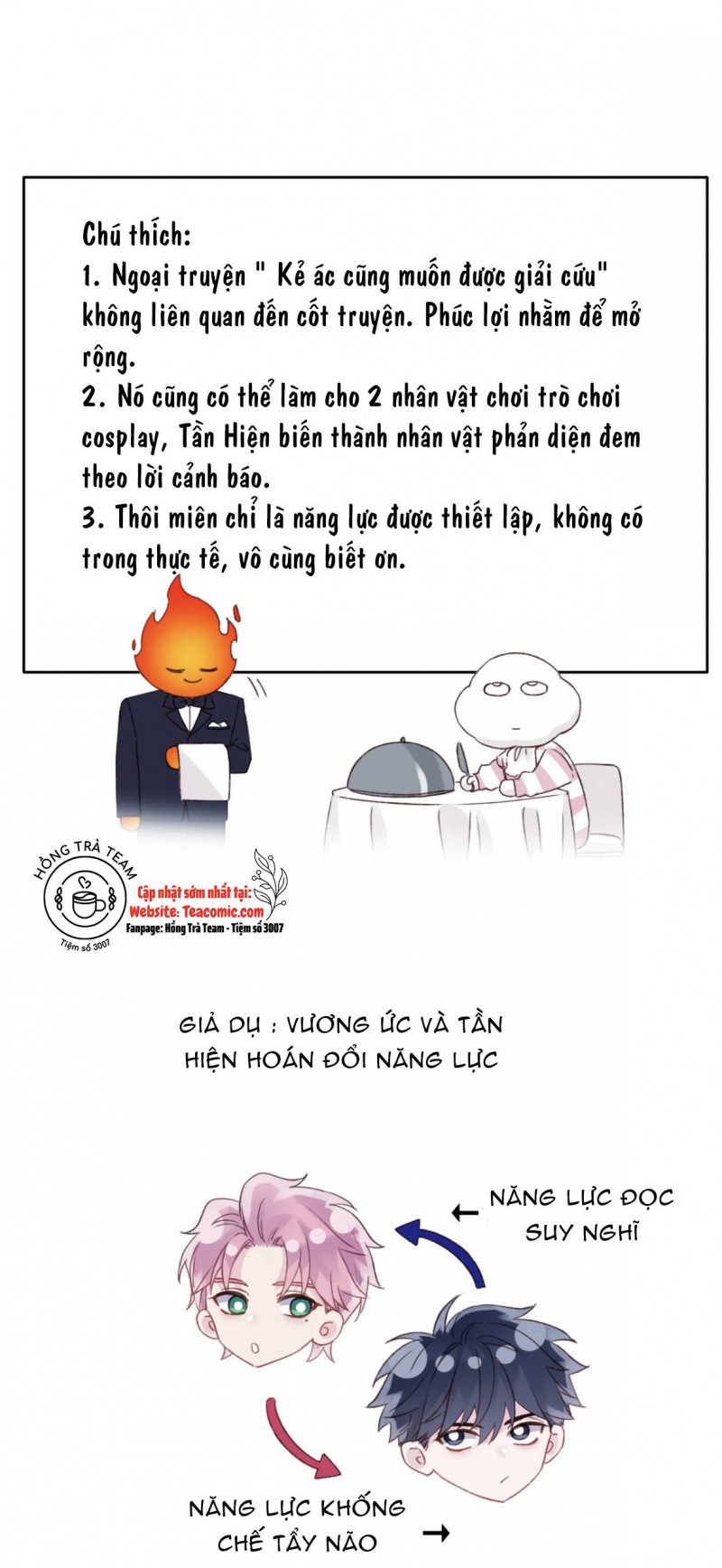 Tôi Phải Làm 1 Kẻ Đại Xấu Xa: Chapter 66.5: Tập đặc biệt