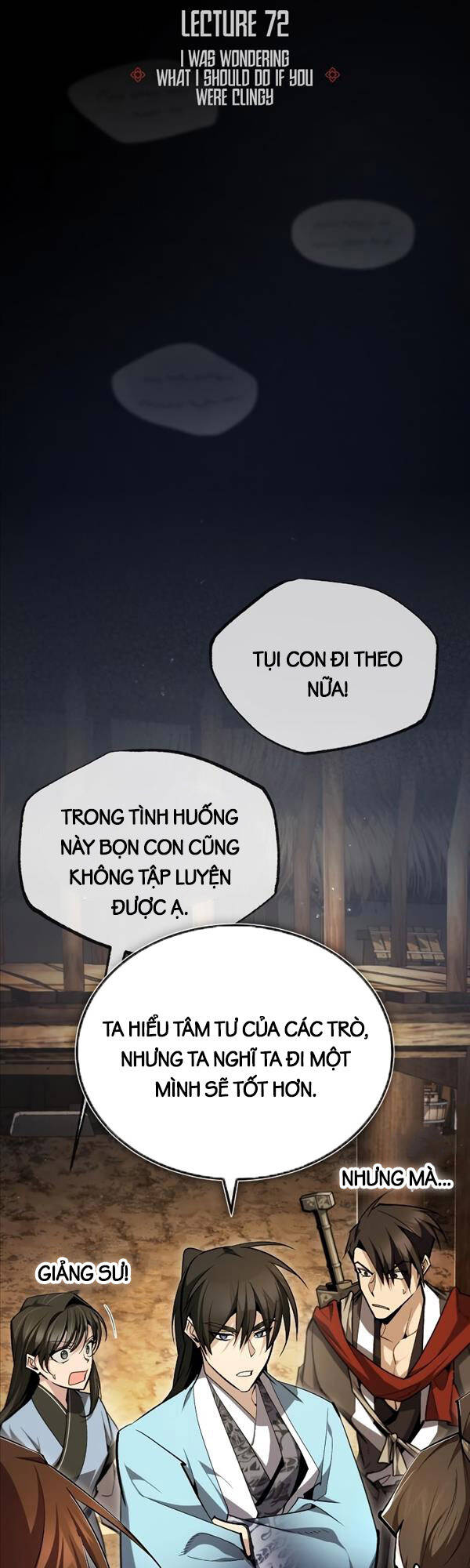 Giảng Sư Đứng Đầu, Baek Sư Phụ: Chapter 72