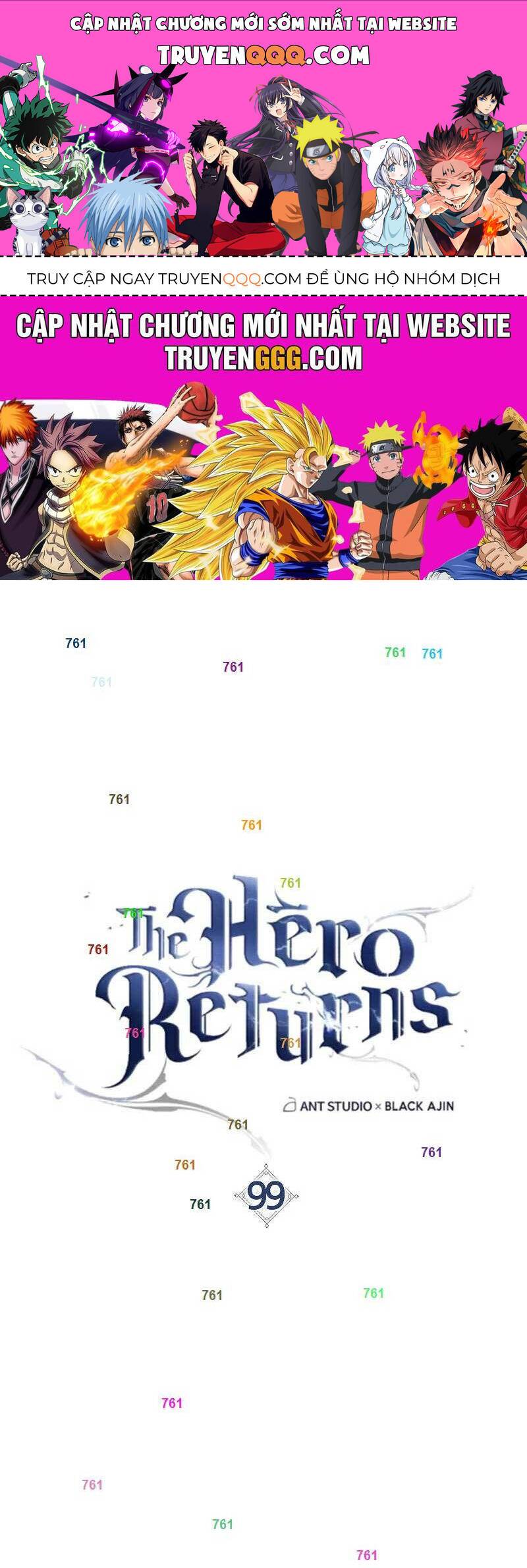 Anh Hùng Trở Về: Chapter 99