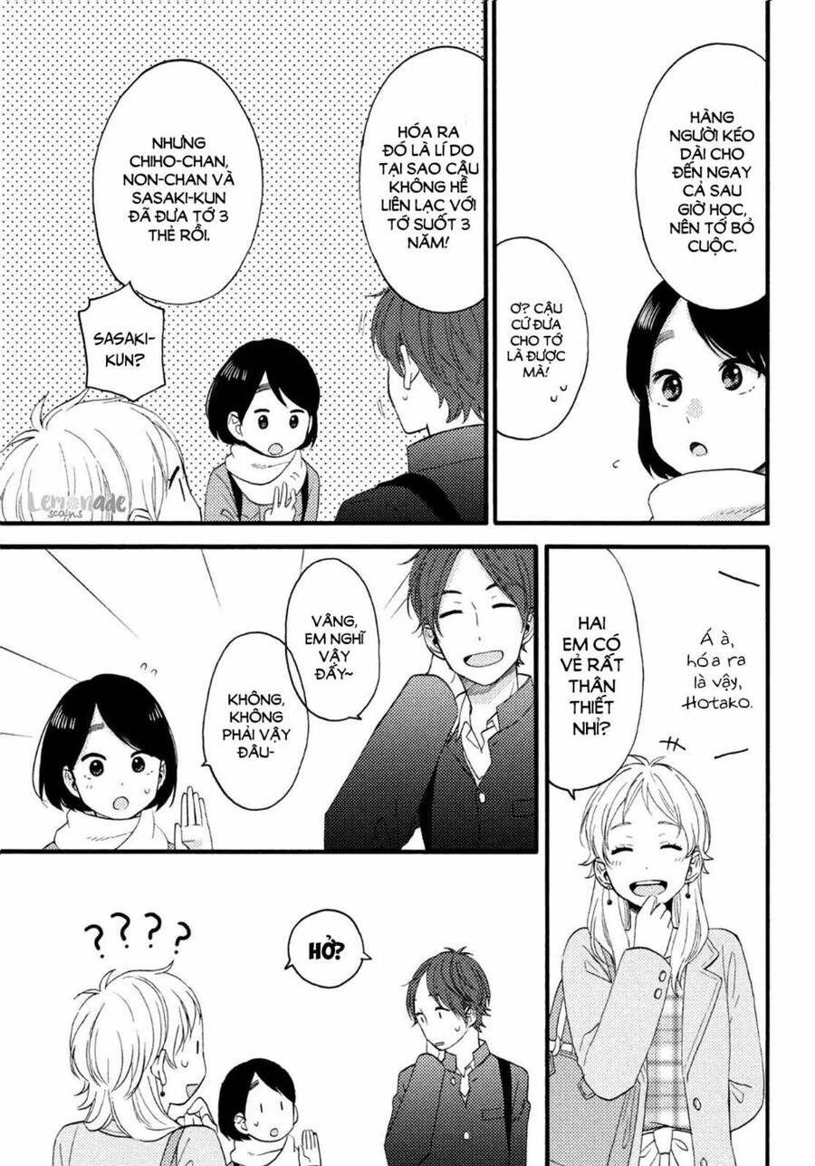 Hananoi-Kun Và Căn Bệnh Tình Yêu: Chương 11
