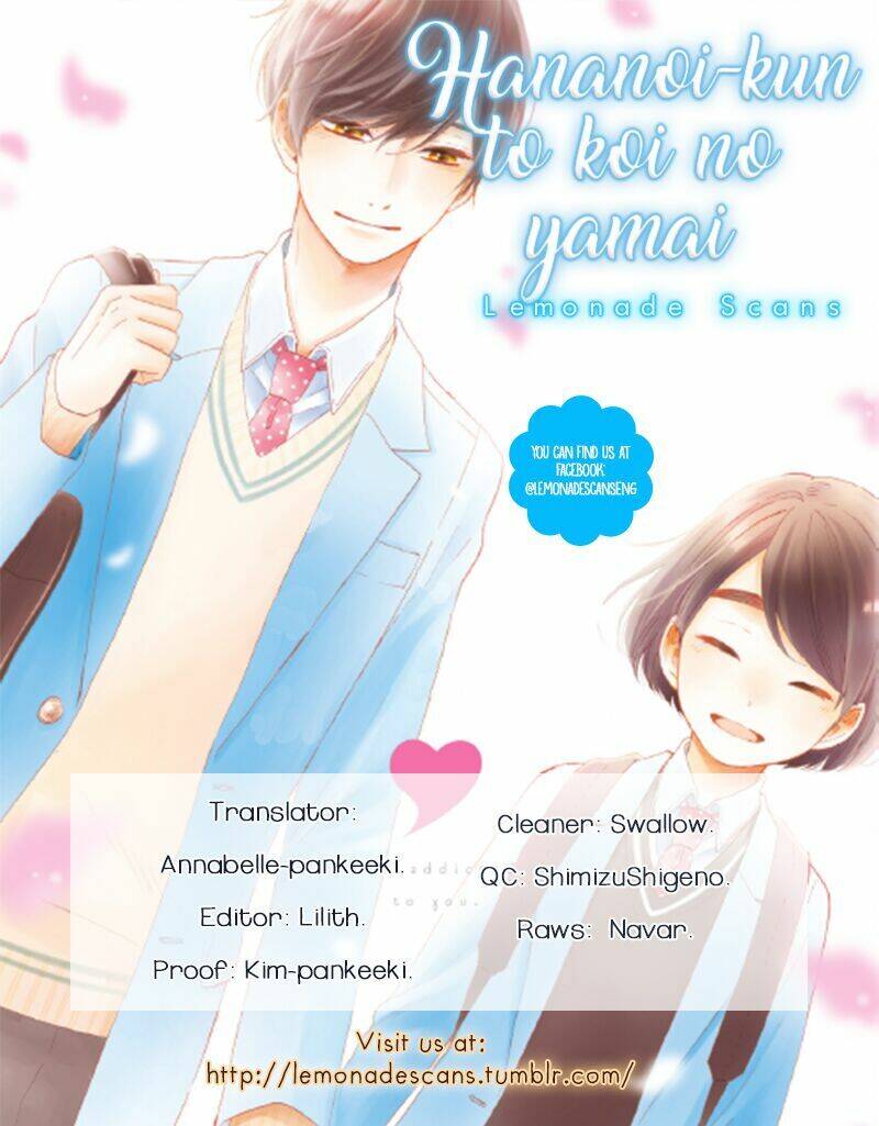 Hananoi-Kun Và Căn Bệnh Tình Yêu: Chương 11