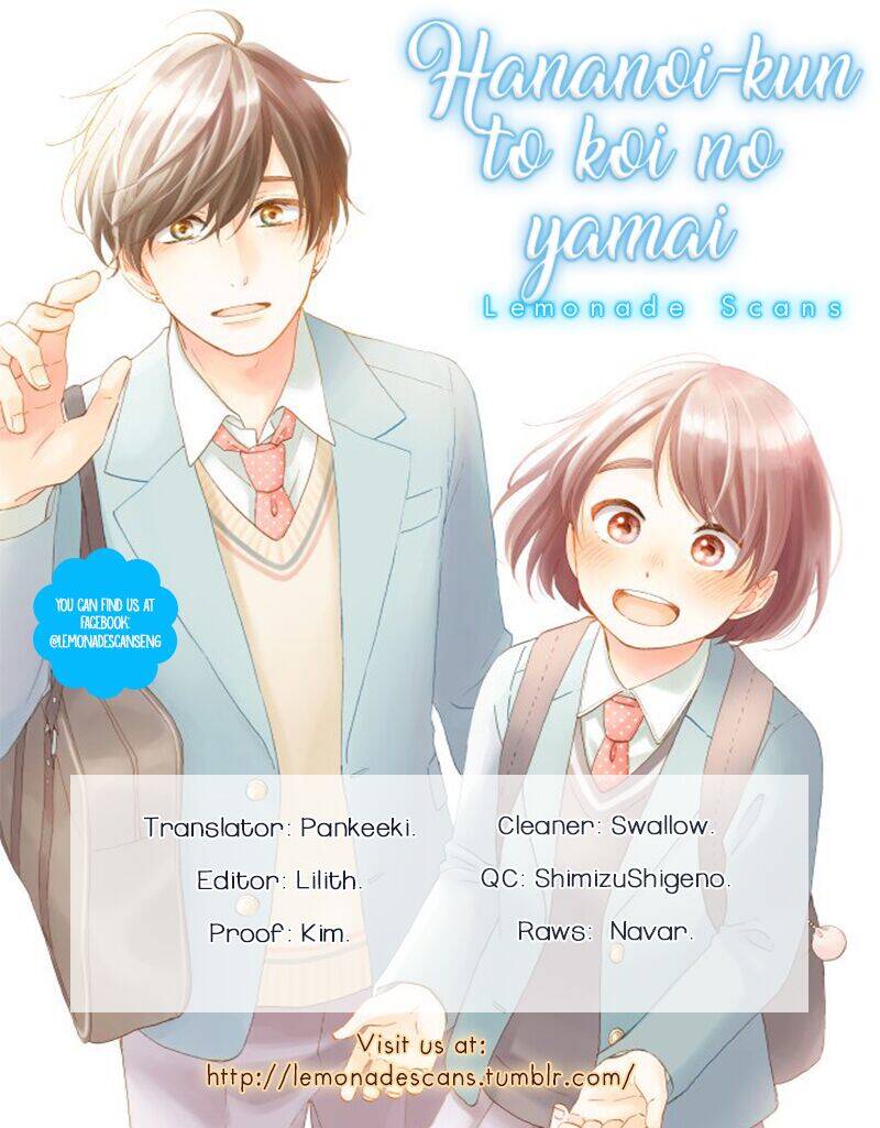 Hananoi-Kun Và Căn Bệnh Tình Yêu: Chương 12